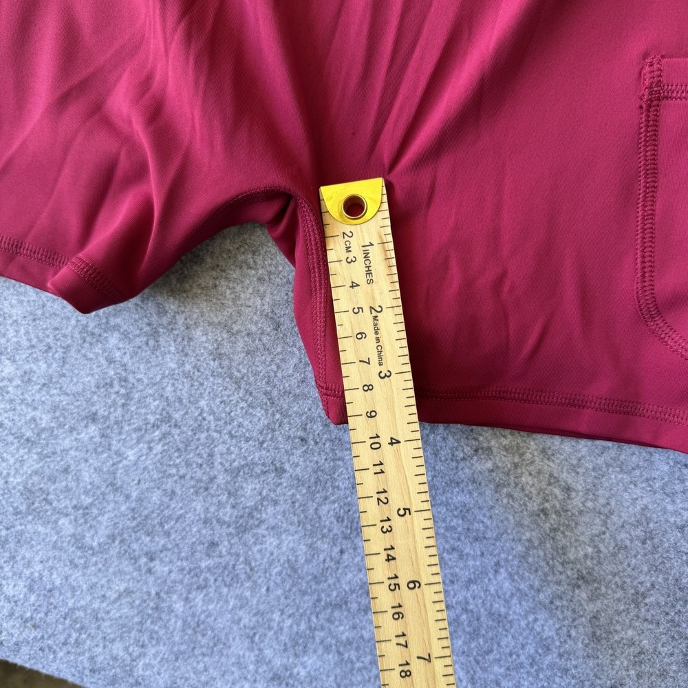 90 Degree by Reflex Courtside Utility Bra Dress Beet Red Womens M NWT - Picture 11 of 14